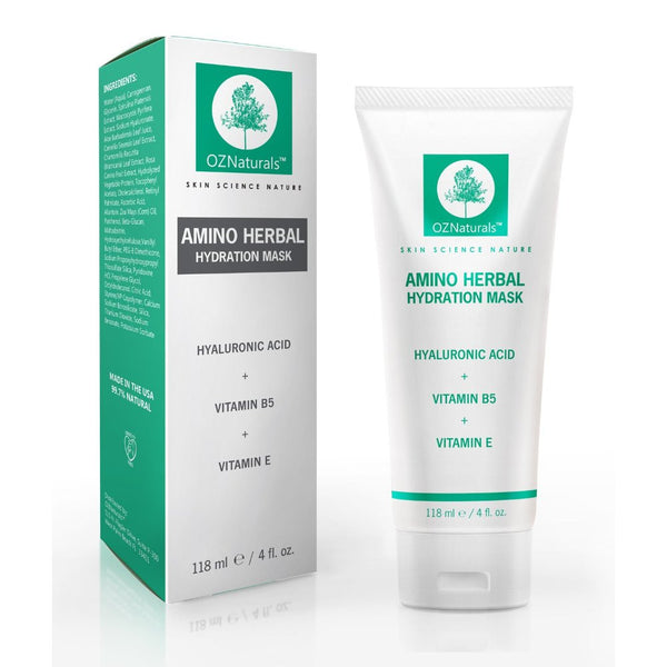 OZNaturals Facial Mask - This Moisturizing Face Mask Contains Rosehip Oil, Pro Vitamin B5 & Amino Acids - This Anti Aging Mask Deeply Hydrates Dry Skin For A Healthy Youthful Glow!