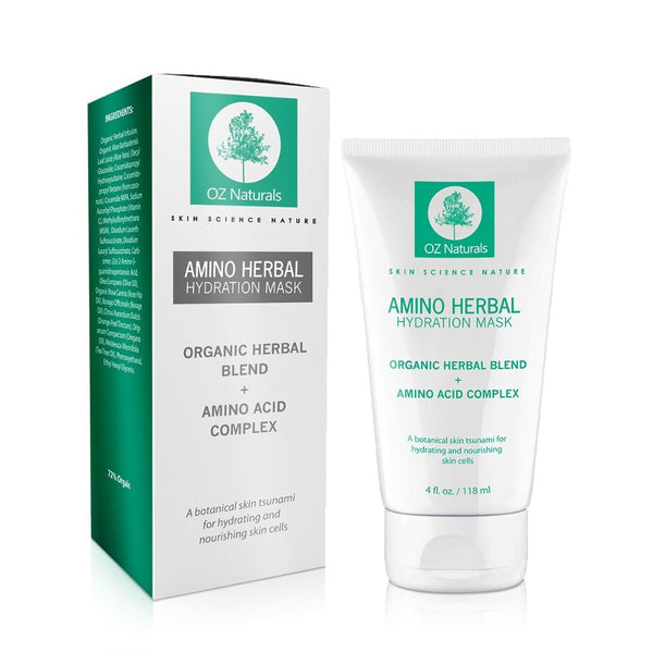 OZNaturals Facial Mask - This Moisturizing Face Mask Contains Rosehip Oil, Pro Vitamin B5 & Amino Acids - This Anti Aging Mask Deeply Hydrates Dry Skin For A Healthy Youthful Glow!