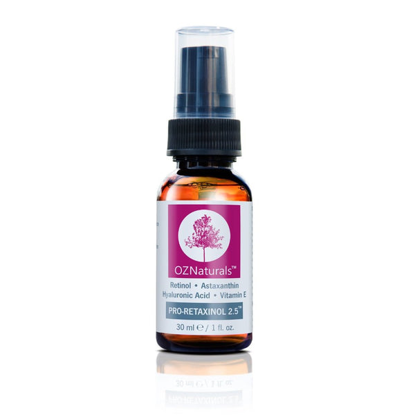 OZNaturals Retinol Serum - The Most Effective Anti Wrinkle, Anti Aging Serum Contains Professional Strength Retinol + Astaxanthin + Vitamin E. Get The Dramatic Youthful Results You've Been Looking For!