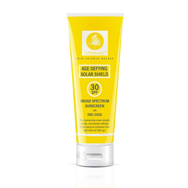 OZNaturals Facial Sunscreen – This Anti Aging SPF 30, Broad Spectrum, Mineral Sunscreen with Zinc Oxide Will Help You Keep That Healthy Youthful Glow!